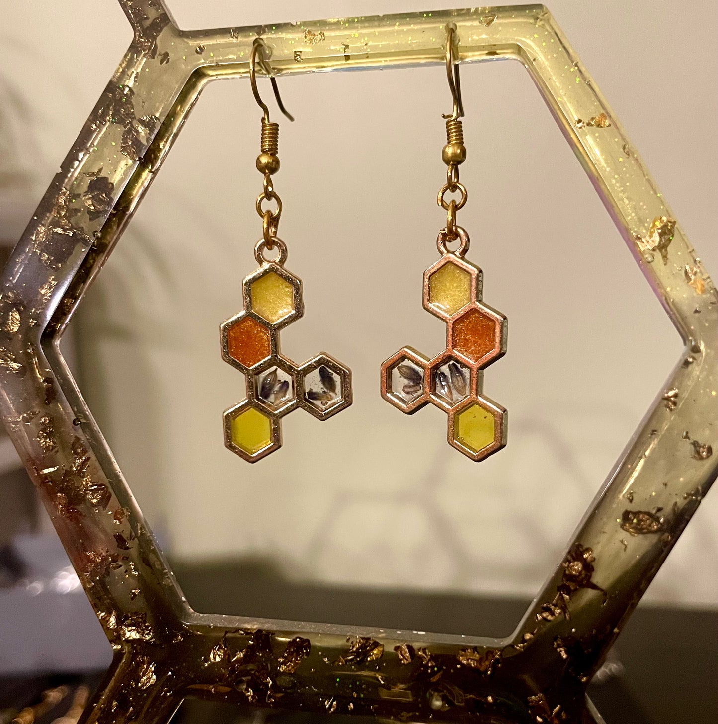 Honeycomb Earrings