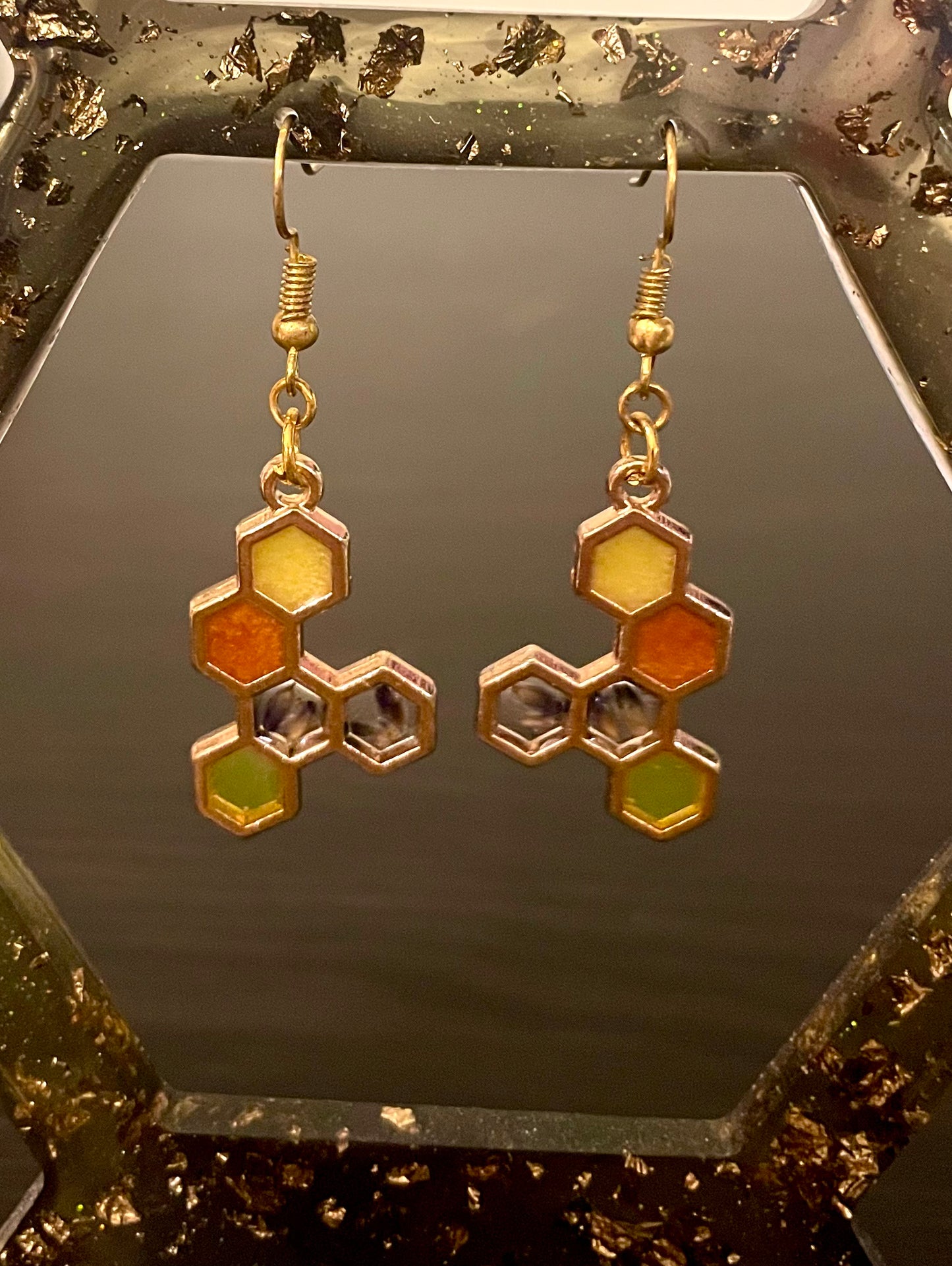 Honeycomb Earrings