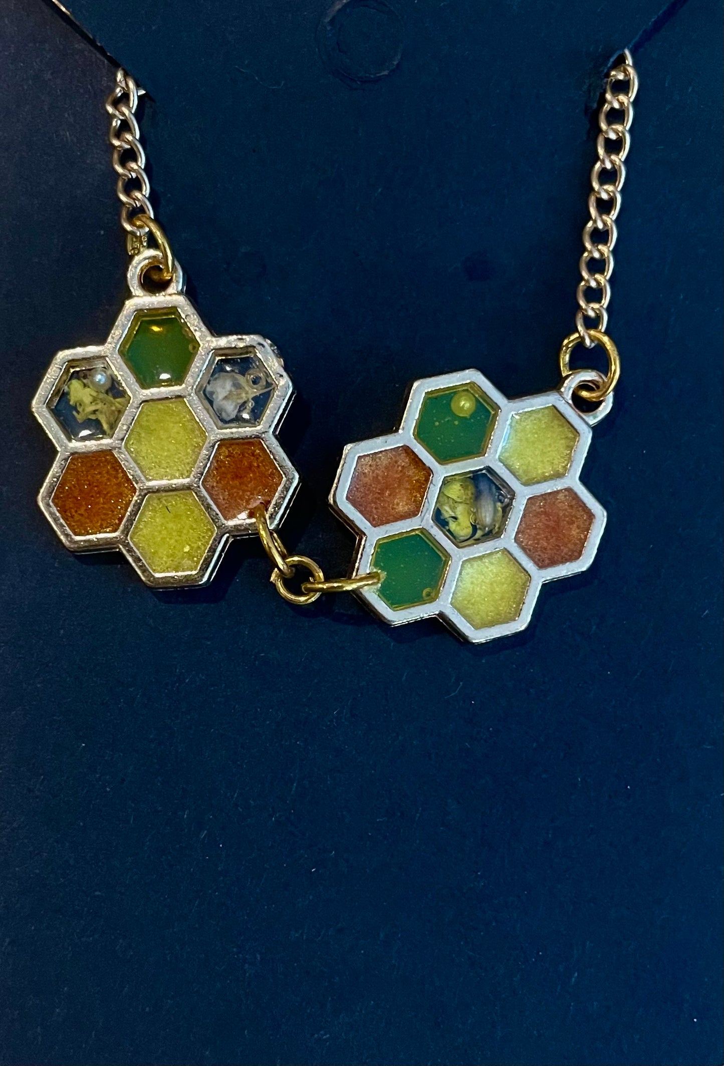 Double Honeycomb Necklace