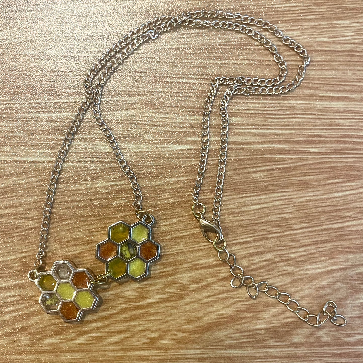 Double Honeycomb Necklace